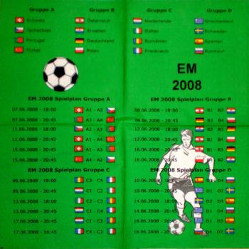 029 Sport: Fußball - 3-ply